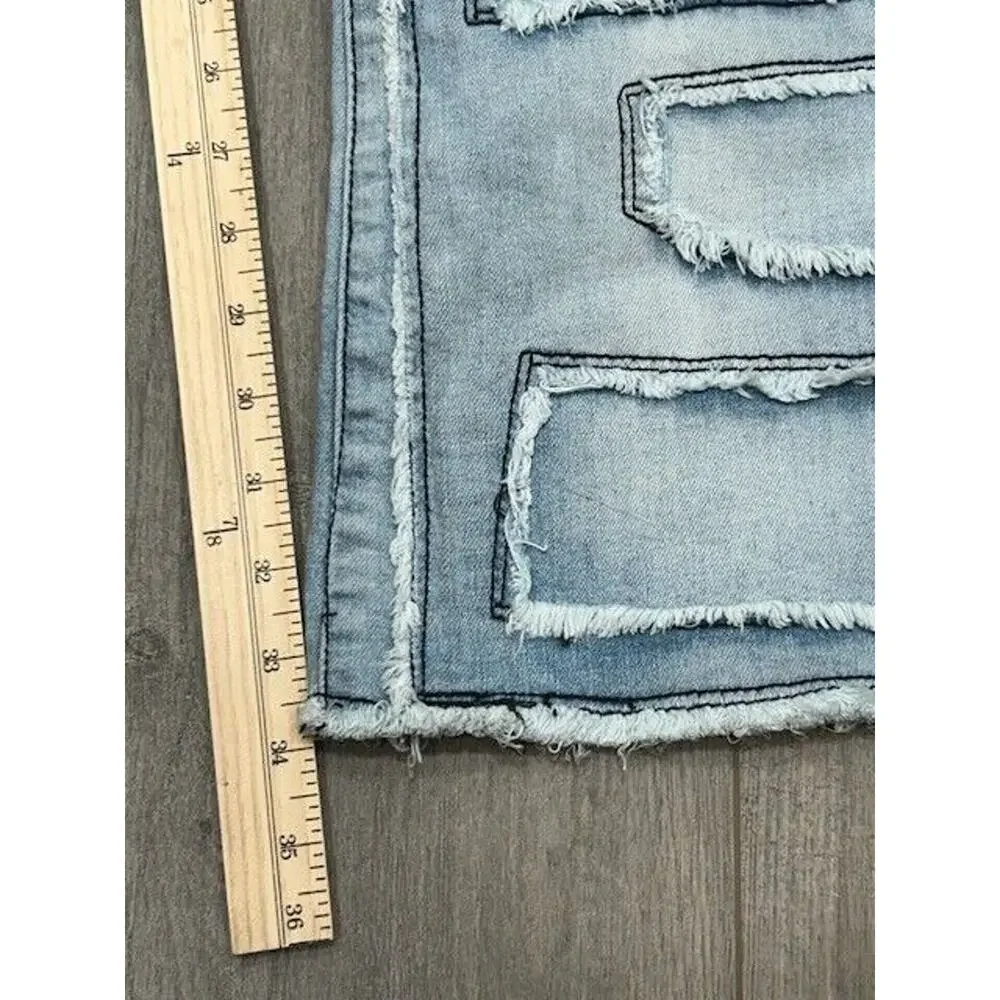 Rockstar Original Mens Stacked Flare Denim‎ Jeans Shake Blue 32 NWT Streetwear